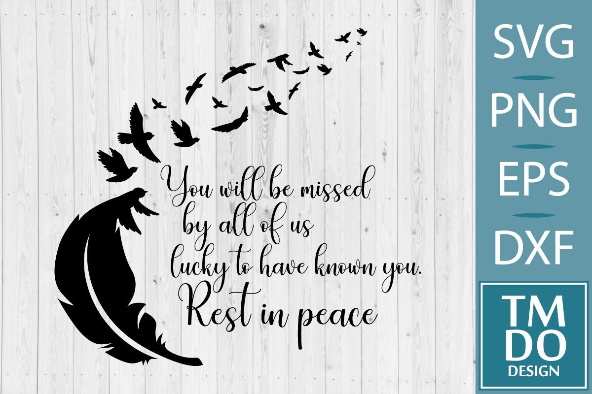 Memorial Quotes SVG, in Loving Memory